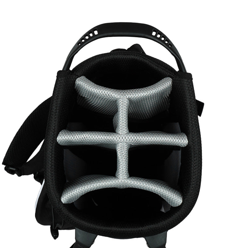 CUTTER & BUCK 9" Stand Bag (Black/White)