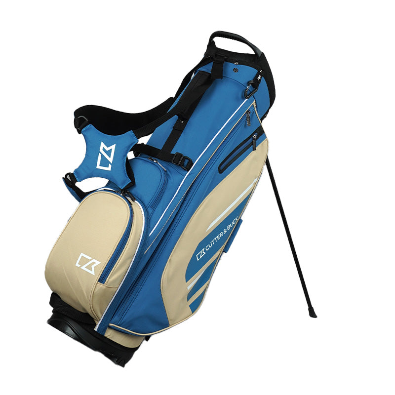CUTTER & BUCK 9" Stand Bag (Blue/Beige)