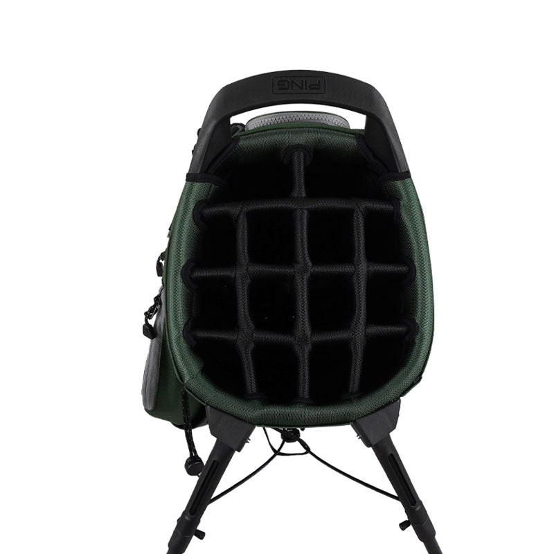 PING Hoofer 14 Stand Bag (Green/Grey)