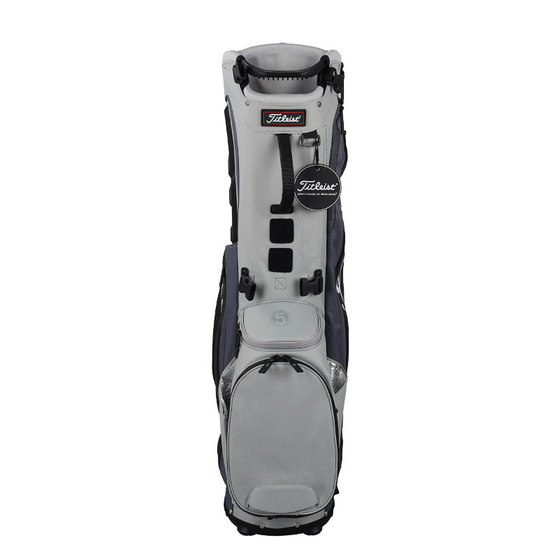 TITLEIST Players 5 Stand Bag (Grey/Graphite/Black)