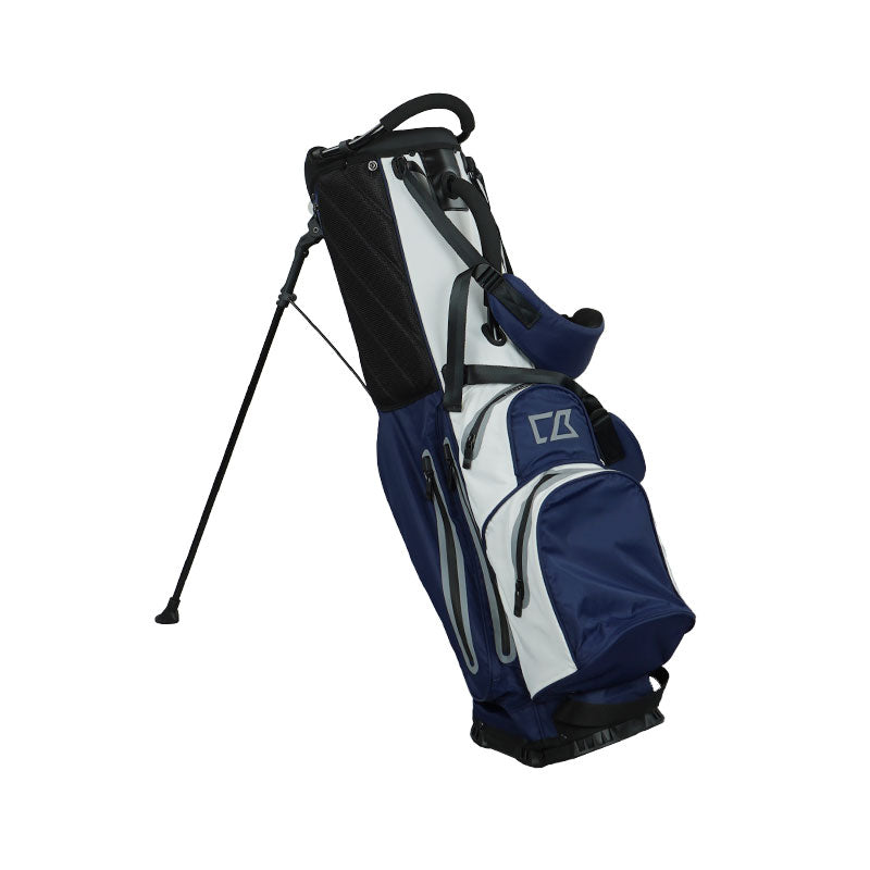 CUTTER & BUCK 9S0464 Waterproof Stand Bag (Navy/White)