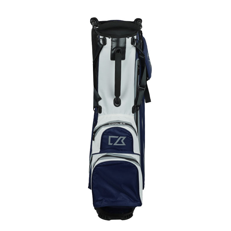 CUTTER & BUCK 9S0464 Waterproof Stand Bag (Navy/White)
