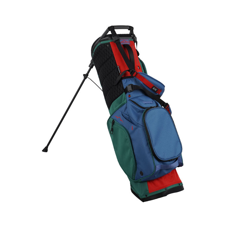 SUN MOUNTAIN 8.5" E-3.5 14-Way Stand Bag (Forest/Navy/Red)