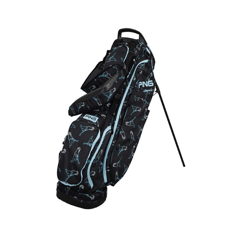 PING Hoofer 14 Stand Bag (Black/Blue)
