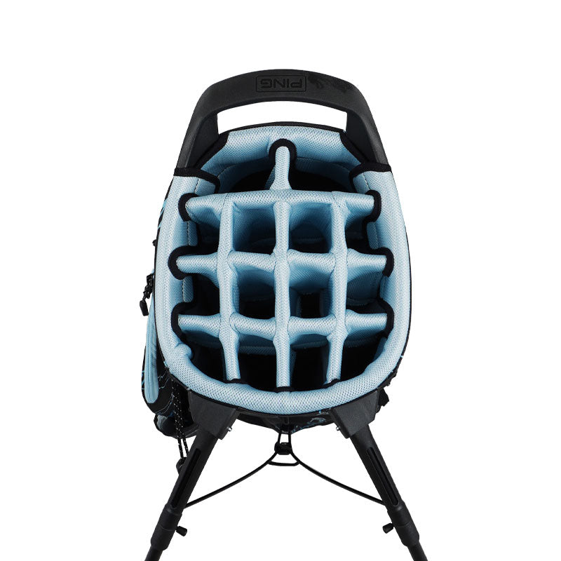 PING Hoofer 14 Stand Bag (Black/Blue)