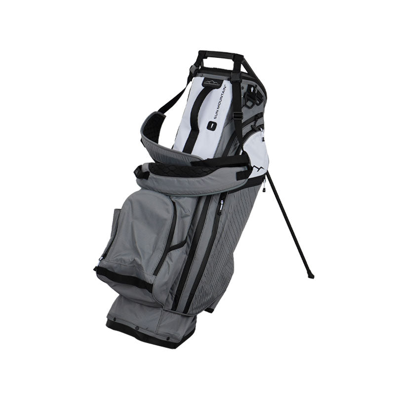 SUN MOUNTAIN Eclipse E-4.5 H2NO Stand Bag (Nickel/White/Black)