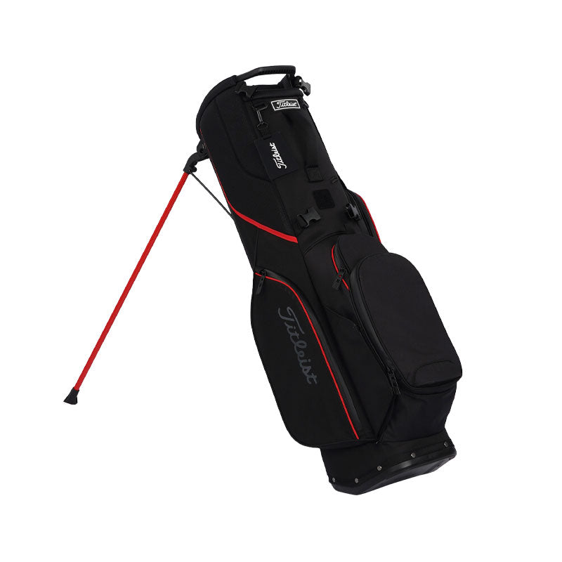 TITLEIST Players S5 StaDry Stand Bag (Black/Red/Grey)