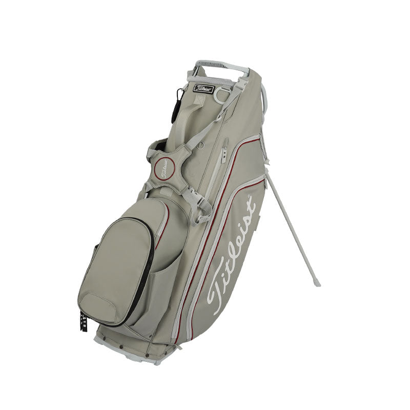 TITLEIST Hybrid 14 Stand Bag (Grey/Red/White)