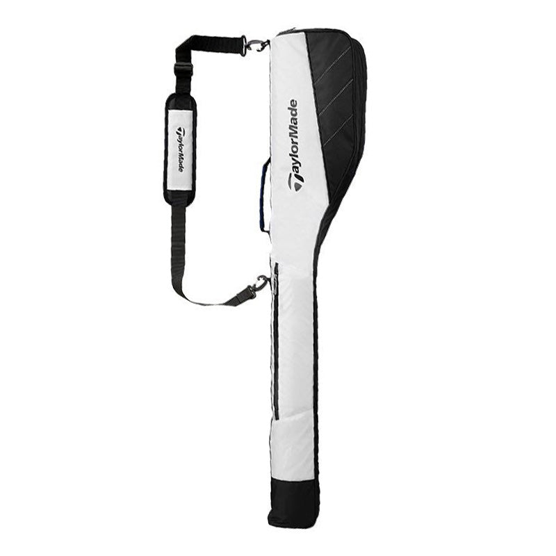 TAYLORMADE True-Lite Range Bag (White/Black)