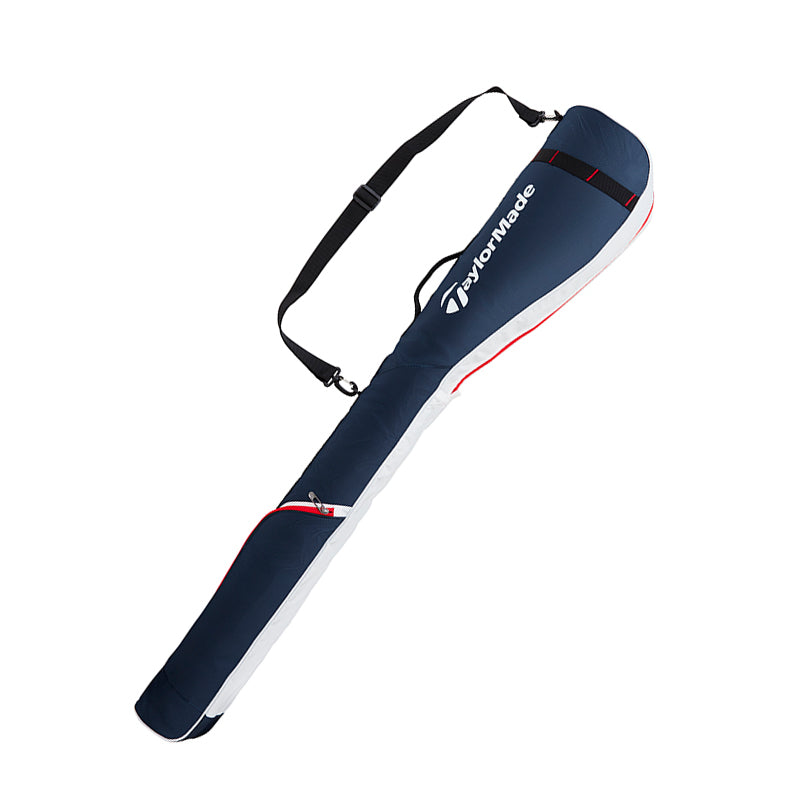 TAYLORMADE True-Lite Range Bag (White/Navy/Red)