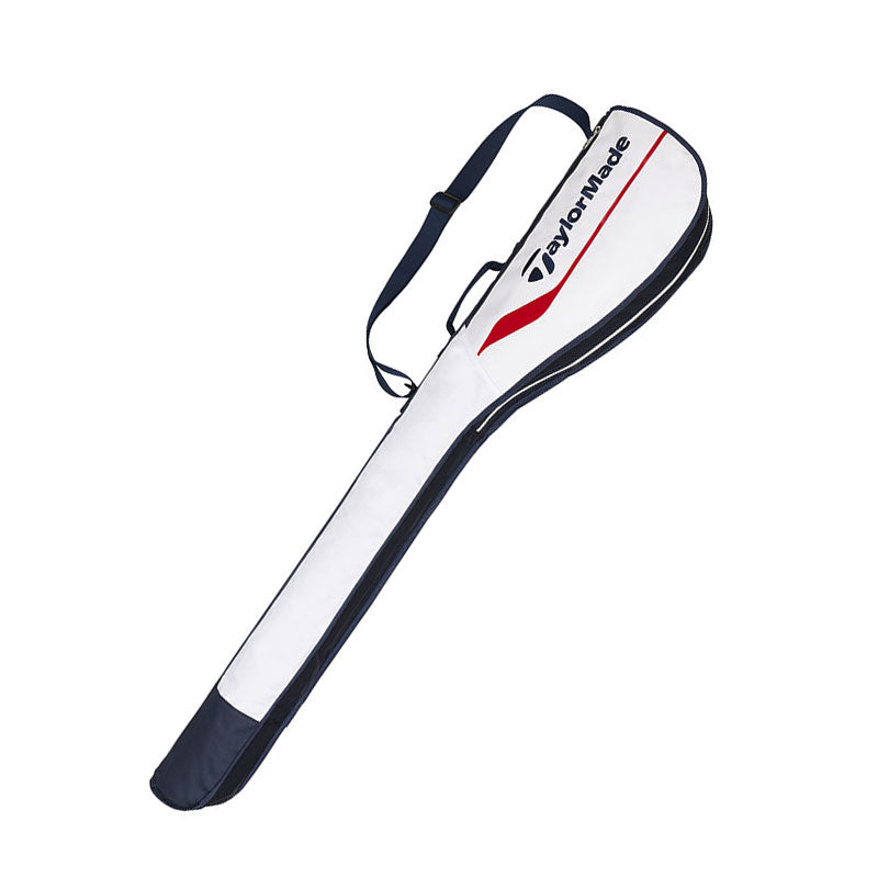 TAYLORMADE True-Lite Range Bag (White/Navy/Red)