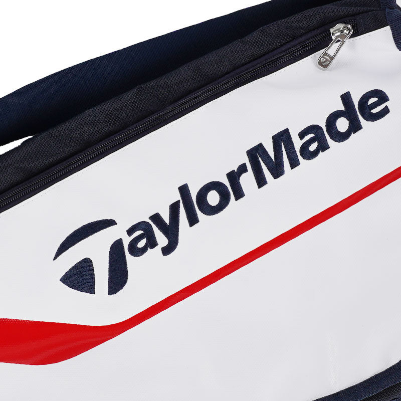 TAYLORMADE True-Lite Range Bag (White/Navy/Red)