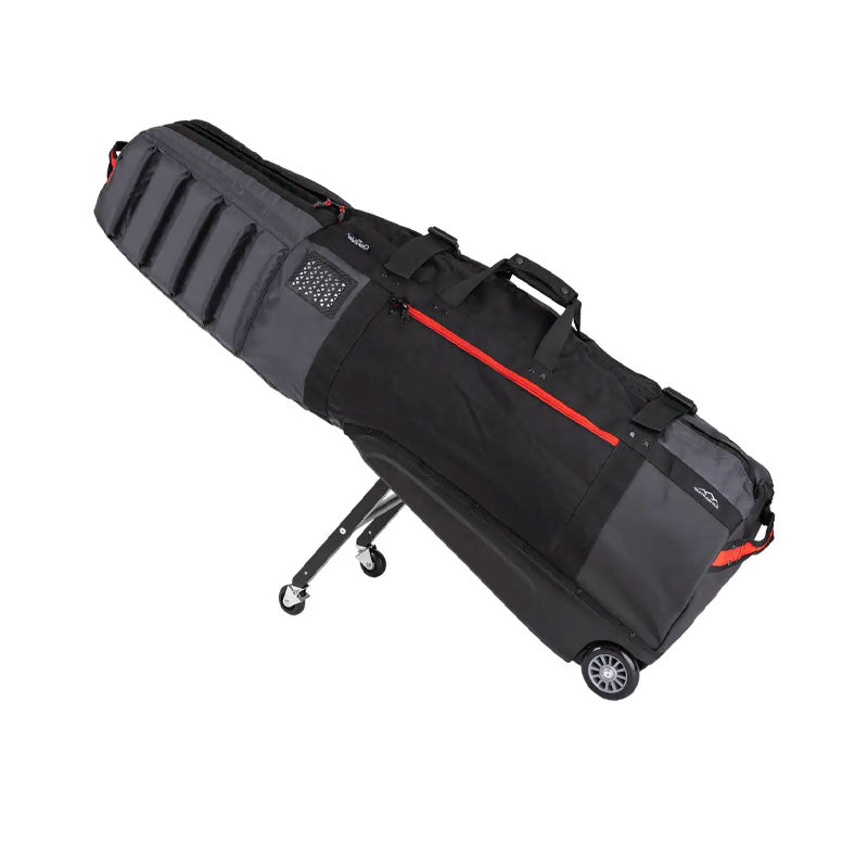 SUN MOUNTAIN Clubglider Meridian Travel Cover (Black/Steel/Red)