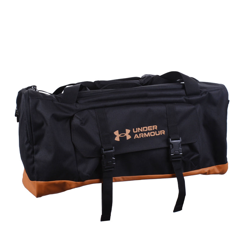 UNDER ARMOUR Gametime Duffle Bag (Black/Brown/Brown)