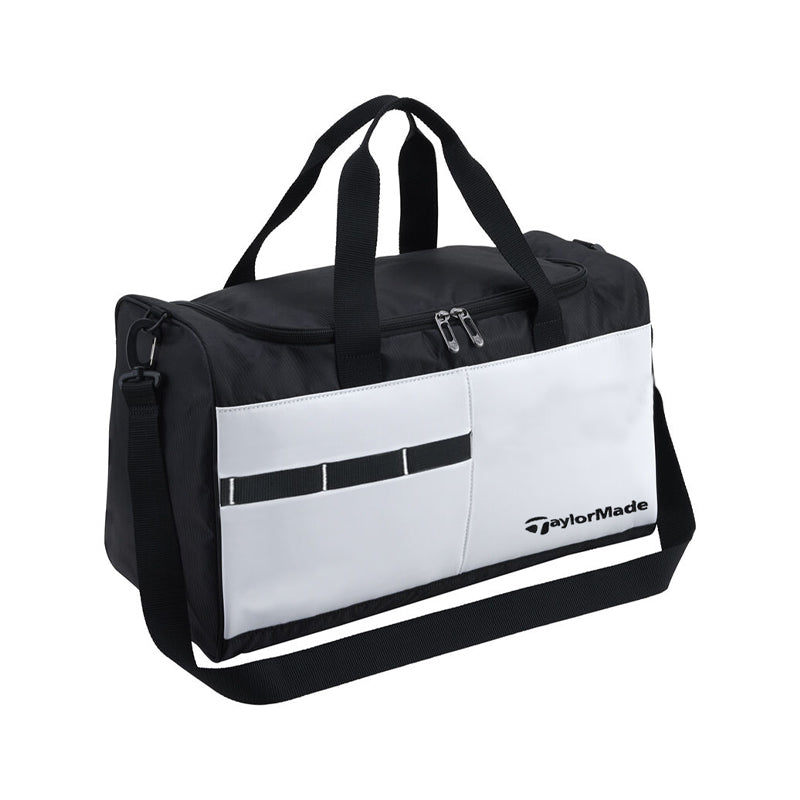 TAYLORMADE True-Lite Boston Bag (White/Black)