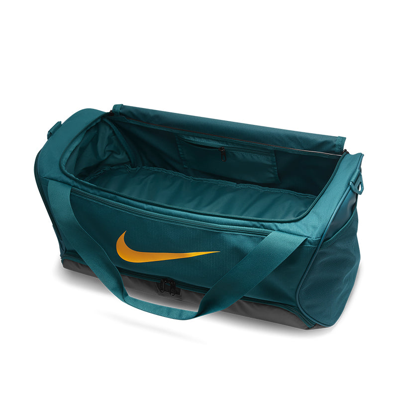 NIKE Brasilia 9.5" Duffle Bag (Teal/Black)