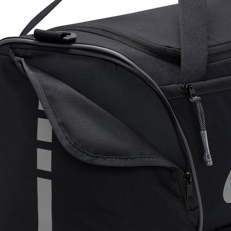 NIKE Hoops Elite Duffle Bag (Black/Grey/Silver)
