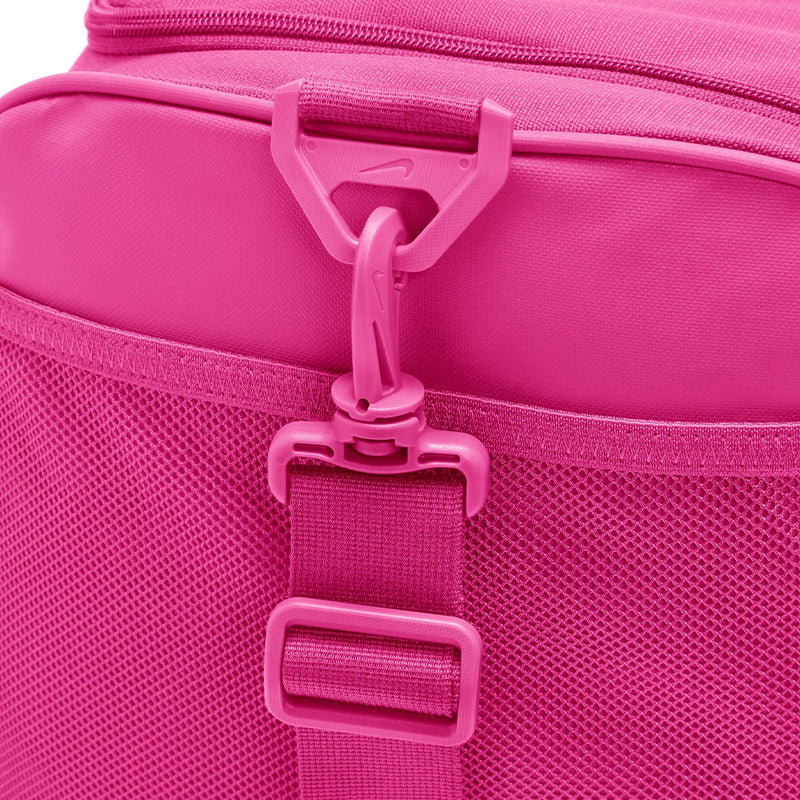 NIKE Brasilia 9.5 M Duffle Bag (Laser Fuchsia/Black/White)