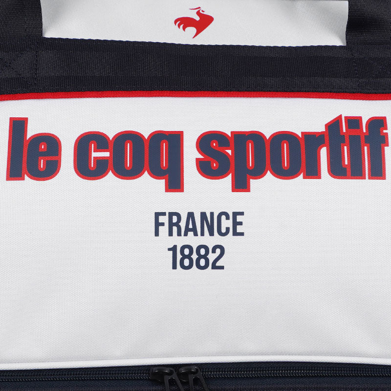 LE COQ SPORTIF GOLF 2-Layer Boston Bag (White)