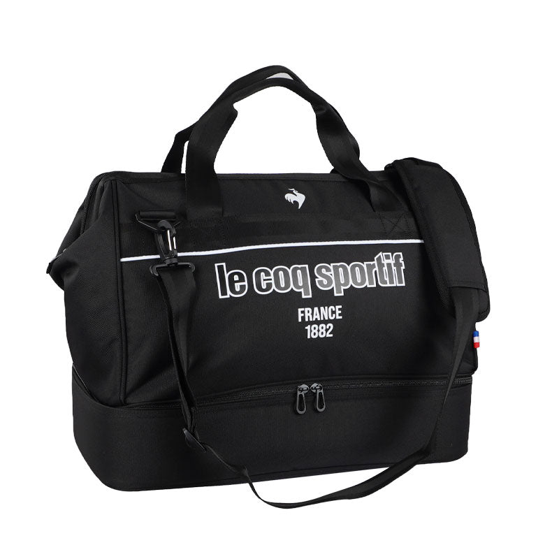 LE COQ SPORTIF GOLF 2-Layer Boston Bag (Black)