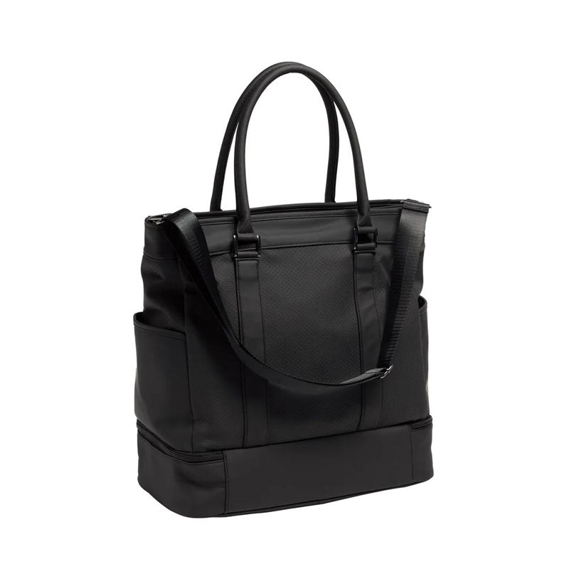 LE COQ SPORTIF GOLF Two-Layer Tote Boston Bag (Black)