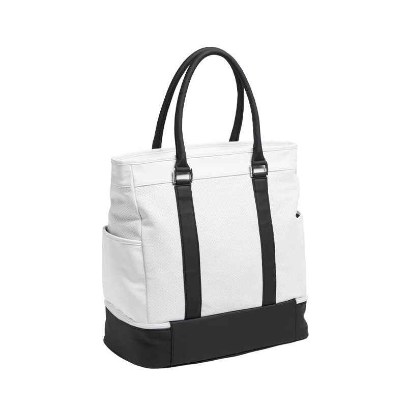 LE COQ SPORTIF GOLF Two-Layer Tote Boston Bag (White)