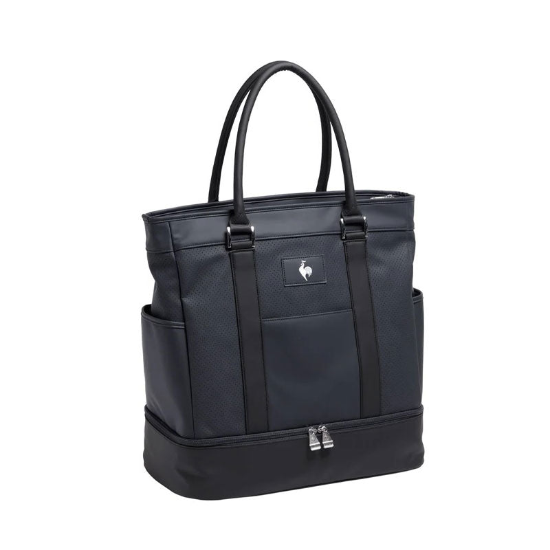 LE COQ SPORTIF GOLF Two-Layer Tote Boston Bag (Navy)
