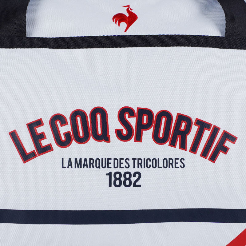 LE COQ SPORTIF GOLF Double-Layered Boston Bag (White)