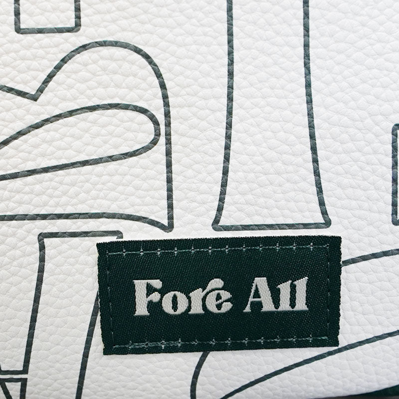 FORE ALL Country Club Bag (Green/White)