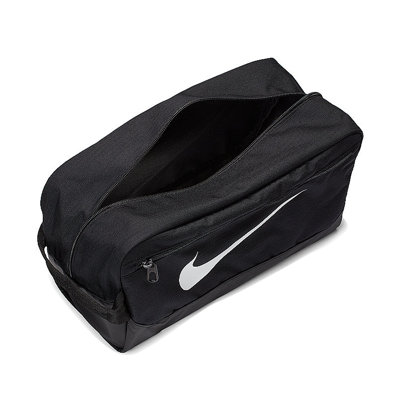 NIKE Brasilia Shoe Bag (Black/Black/White)