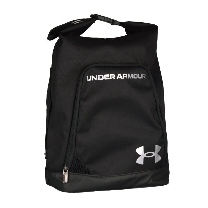 UNDER ARMOUR Contain Shoe Bag (Black/Black/Silver)