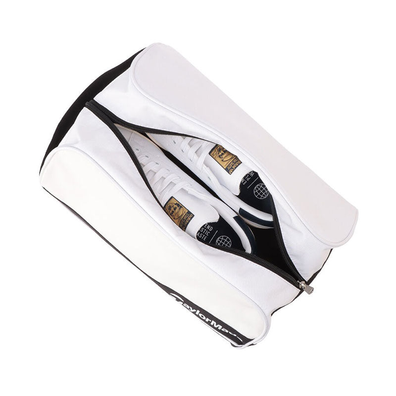 TAYLORMADE TM24 True-Lite Shoe Bag (White/Black)