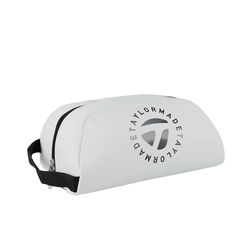TAYLORMADE Circle Logo Shoe Bag (White)