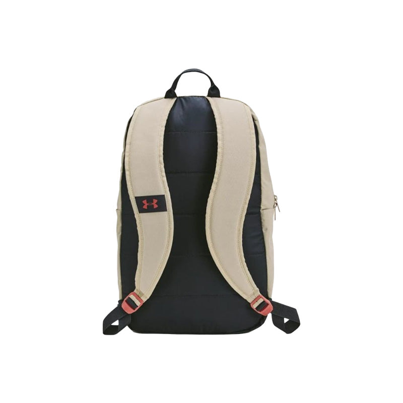 UNDER ARMOUR Halftime Backpack (Khaki/Red/Black)