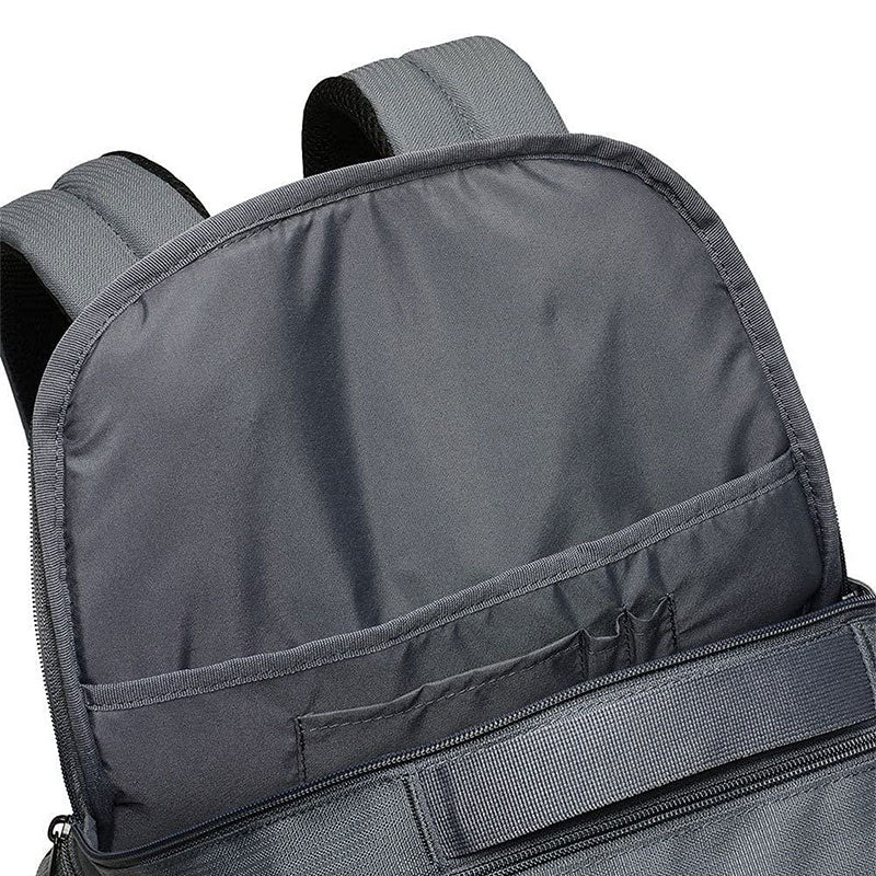 NIKE Brasilia 9.5 Backpack (Grey/Black/White)