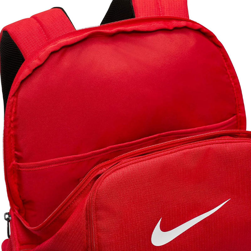NIKE Brasilia 9.5 Backpack (Red/Black/White)