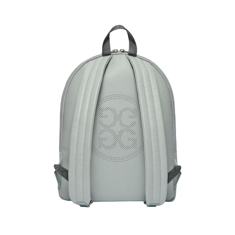 GFORE Embossed Skull & Tees Leather Backpack (Nimbus)
