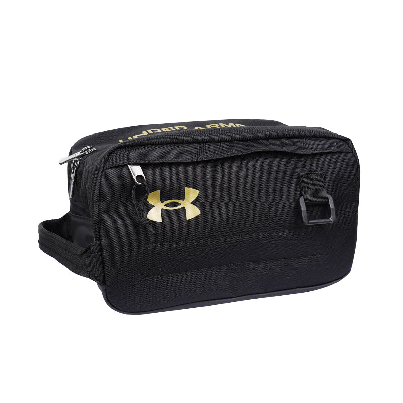 UNDER ARMOUR Contain Travel Kit Pouch (Black/Gold)