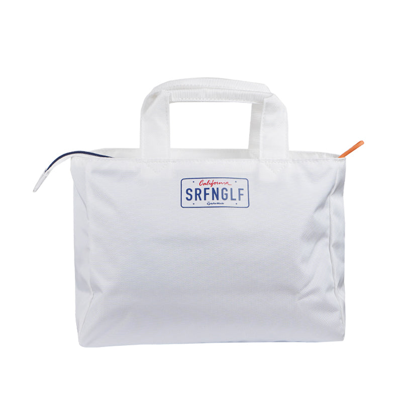 TAYLORMADE Golden-State Tote Bag (White/Orange)