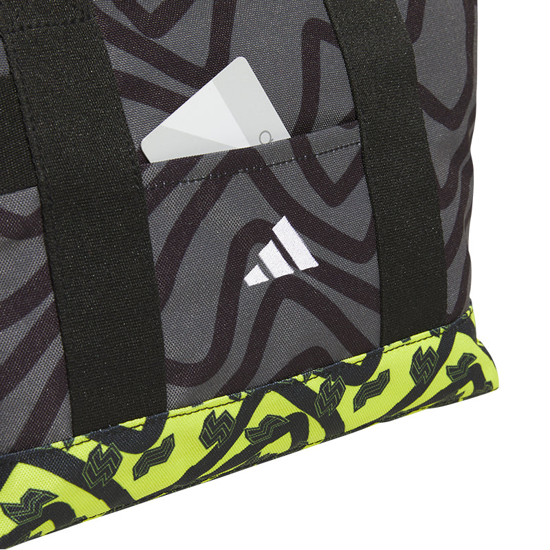 ADIDAS CodeChaos Tote Bag (Carbon/Lemon)
