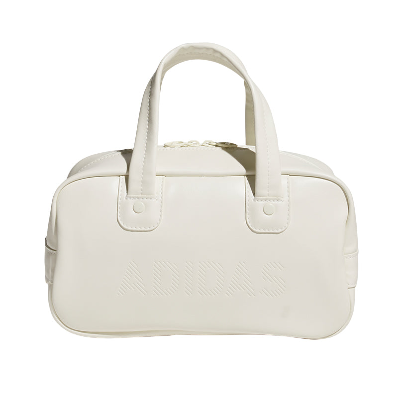 ADIDAS 3-Stripes Women's Round Bag (White/Green)