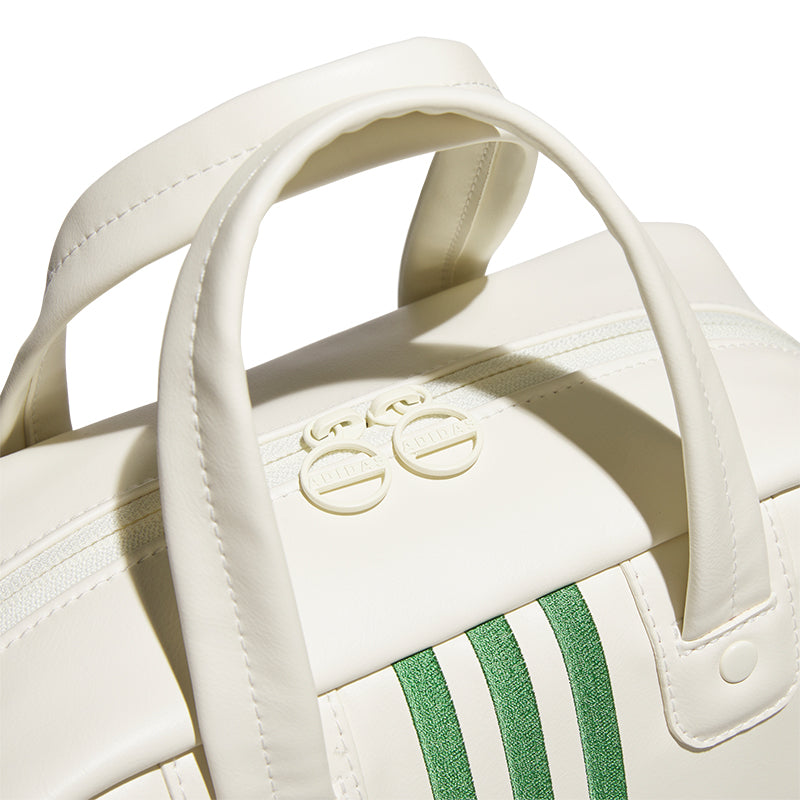 ADIDAS 3-Stripes Women's Round Bag (White/Green)