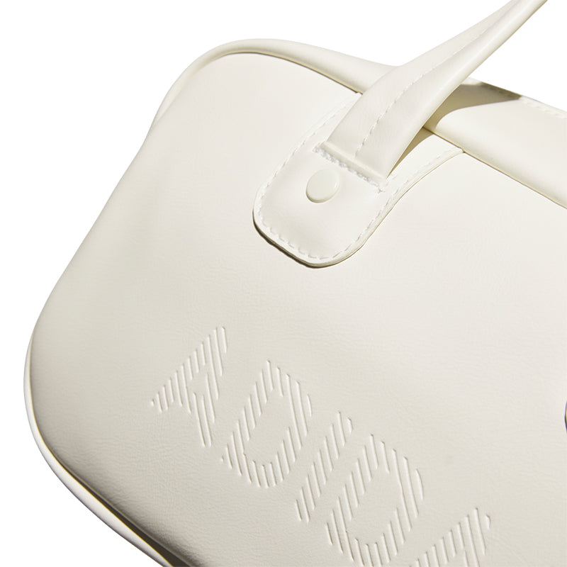ADIDAS 3-Stripes Women's Round Bag (White/Green)