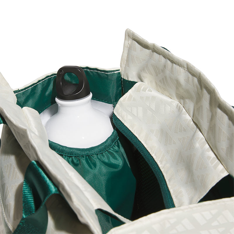 ADIDAS Monogram Round Tote Bag (White/Green)