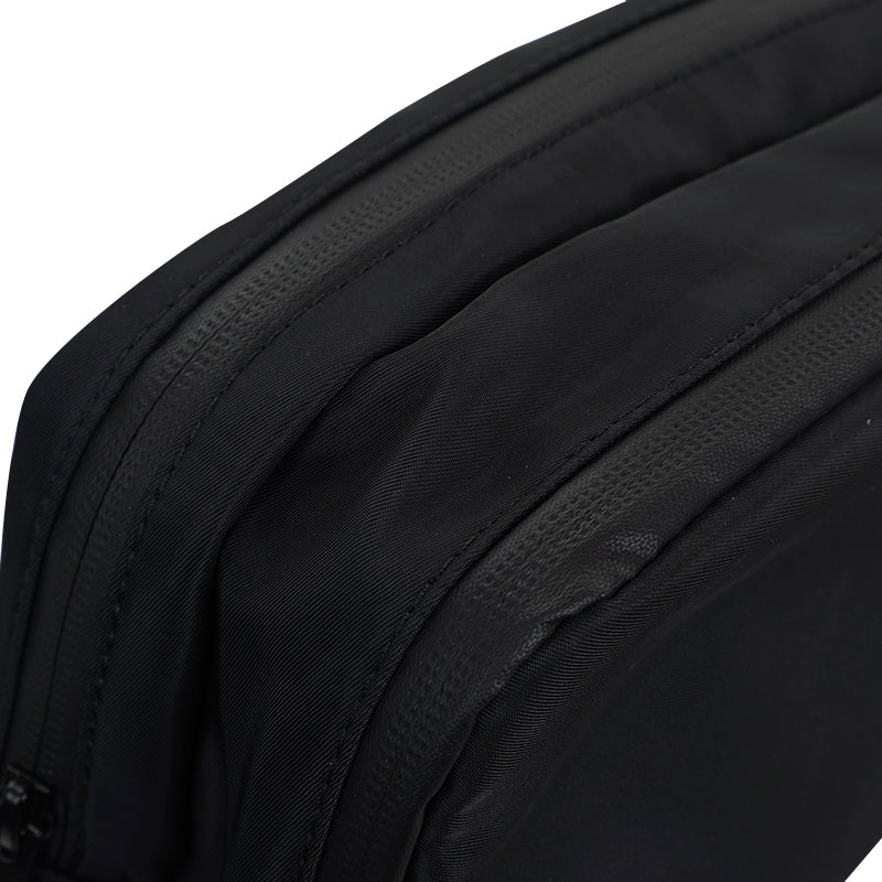 CUTTER & BUCK Double Zip Pouch (Black)
