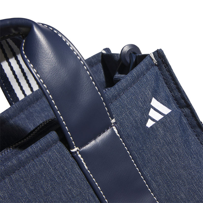 ADIDAS Denim Look Heather Round Tote Bag (Navy)