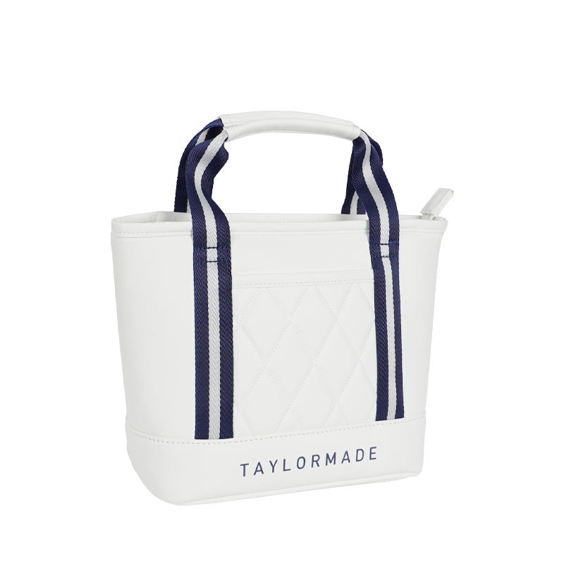 TAYLORMADE Wilshire Round Tote Bag (White)