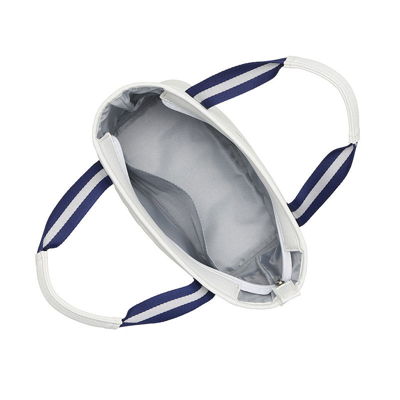 TAYLORMADE Wilshire Round Tote Bag (White)