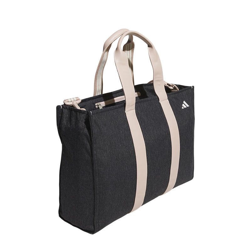 ADIDAS Denim-Look Heather Big Tote Bag (Black)