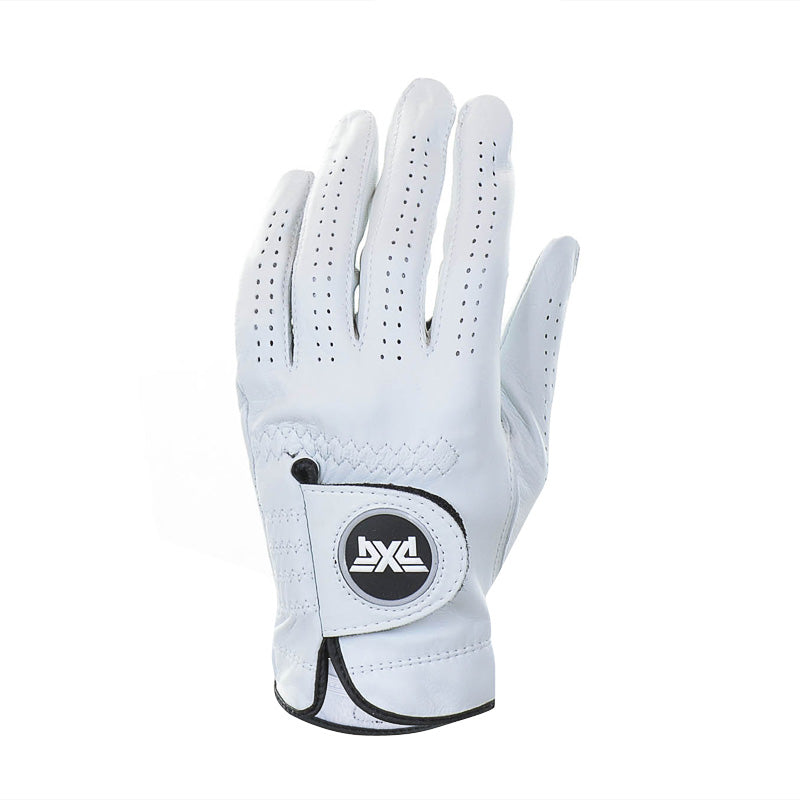 PXG Tour Men's Leather Glove (White)